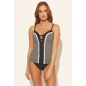 Bleu Rod Beattie Make It Modern Push-Up Tankini